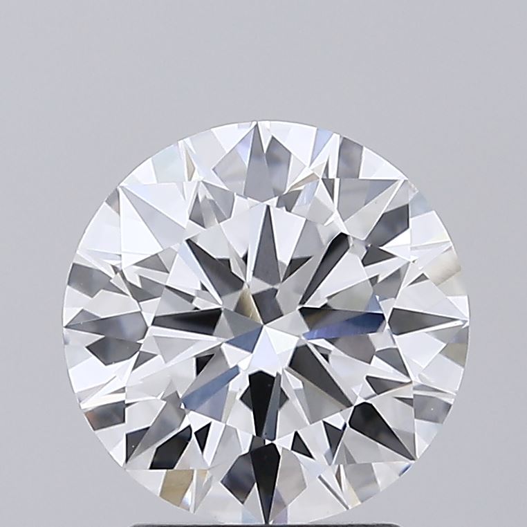 2.08 Carat Round Shaped, Ideal Cut, E Color, VVS2 Clarity, IGI Certified Lab Grown Diamond