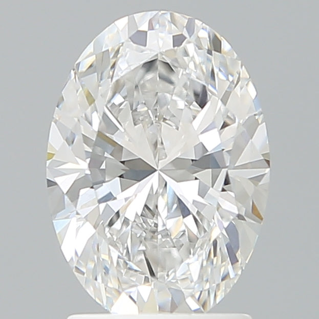 2.12 Carat Oval Shaped, Excellent Cut, D Color, VVS2 Clarity, IGI Certified Lab Grown Diamond