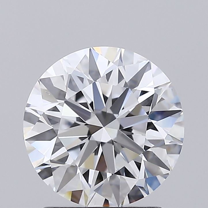1.57 Carat Round Shaped, Ideal Cut, D Color, VS1 Clarity, IGI Certified Lab Grown Diamond