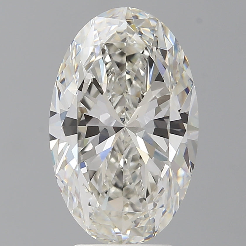 4.60 Carat Oval Shaped, Ideal Cut, G Color, VVS2 Clarity, IGI Certified Lab Grown Diamond