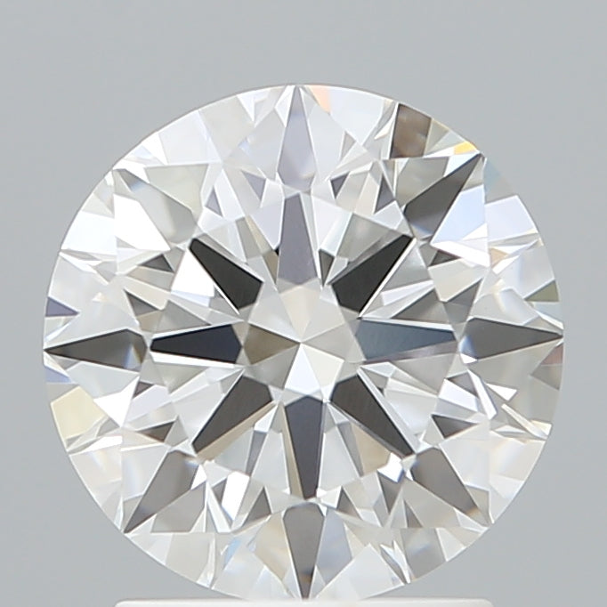 2.10 Carat Round Shaped, Ideal Cut, D Color, VVS1 Clarity, IGI Certified Lab Grown Diamond