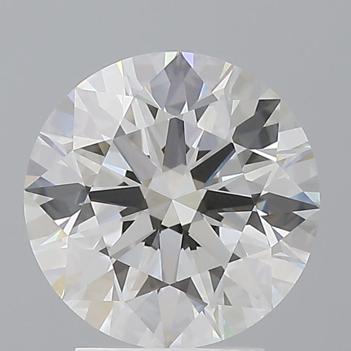 3.05 Carat Round Shaped, Ideal Cut, F Color, VVS2 Clarity, IGI Certified Lab Grown Diamond