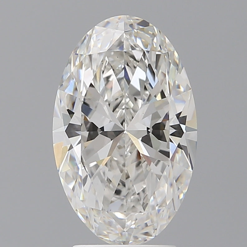 3.59 Carat Oval Shaped, Ideal Cut, F Color, VS1 Clarity, IGI Certified Lab Grown Diamond