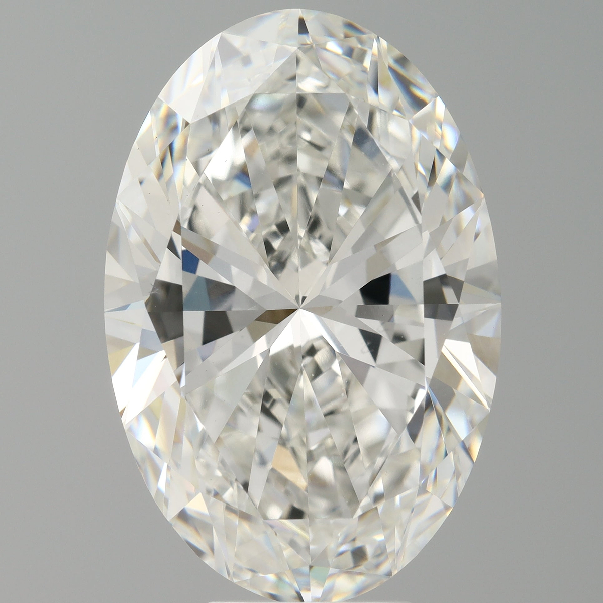 9.07 Carat Oval Shaped, Ideal Cut, F Color, VVS2 Clarity, IGI Certified Lab Grown Diamond