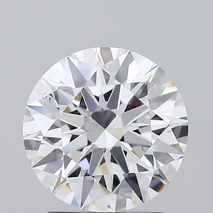 2.01 Carat Round Shaped, Ideal Cut, D Color, VS2 Clarity, IGI Certified Lab Grown Diamond