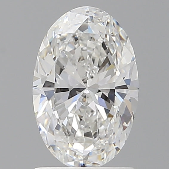 1.55 Carat Oval Shaped, Ideal Cut, D Color, VS1 Clarity, IGI Certified Lab Grown Diamond
