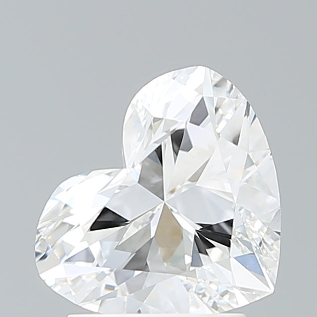 2.06 Carat Heart Shaped, Excellent Cut, F Color, VS1 Clarity, IGI Certified Lab Grown Diamond