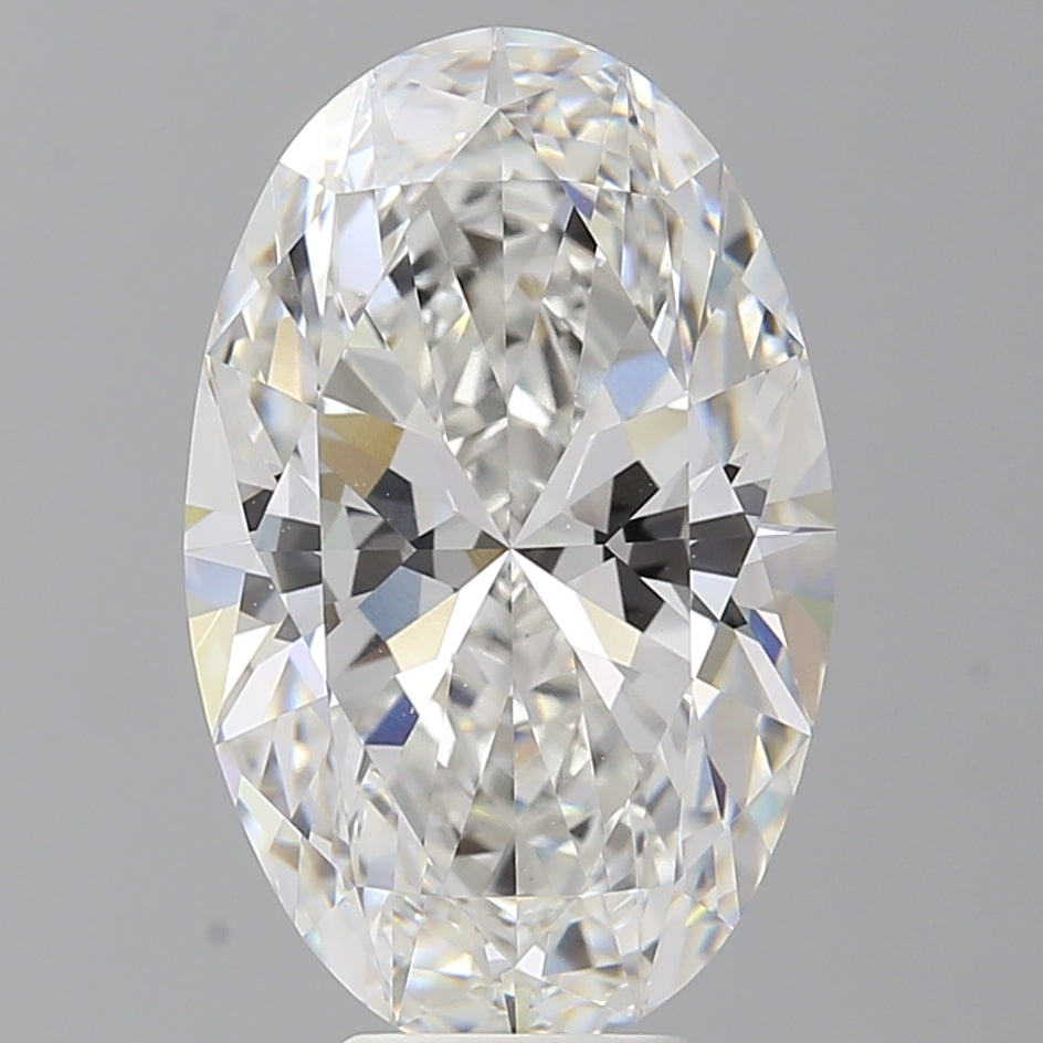 6.59 Carat Oval Shaped, Ideal Cut, E Color, VVS2 Clarity, IGI Certified Lab Grown Diamond