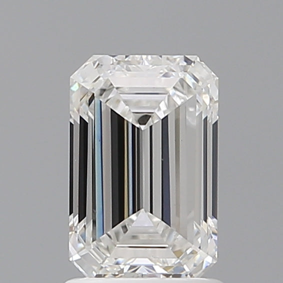1.50 Carat Emerald Shaped, Excellent Cut, E Color, VS1 Clarity, IGI Certified Lab Grown Diamond