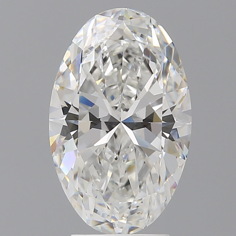 4.09 Carat Oval Shaped, Ideal Cut, E Color, VVS2 Clarity, IGI Certified Lab Grown Diamond