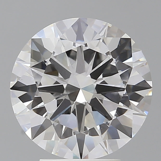 4.04 Carat Round Shaped, Excellent Cut, E Color, VS1 Clarity, IGI Certified Lab Grown Diamond