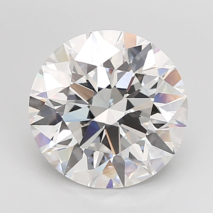 5.05 Carat Round Shaped, Ideal Cut, E Color, VVS2 Clarity, IGI Certified Lab Grown Diamond