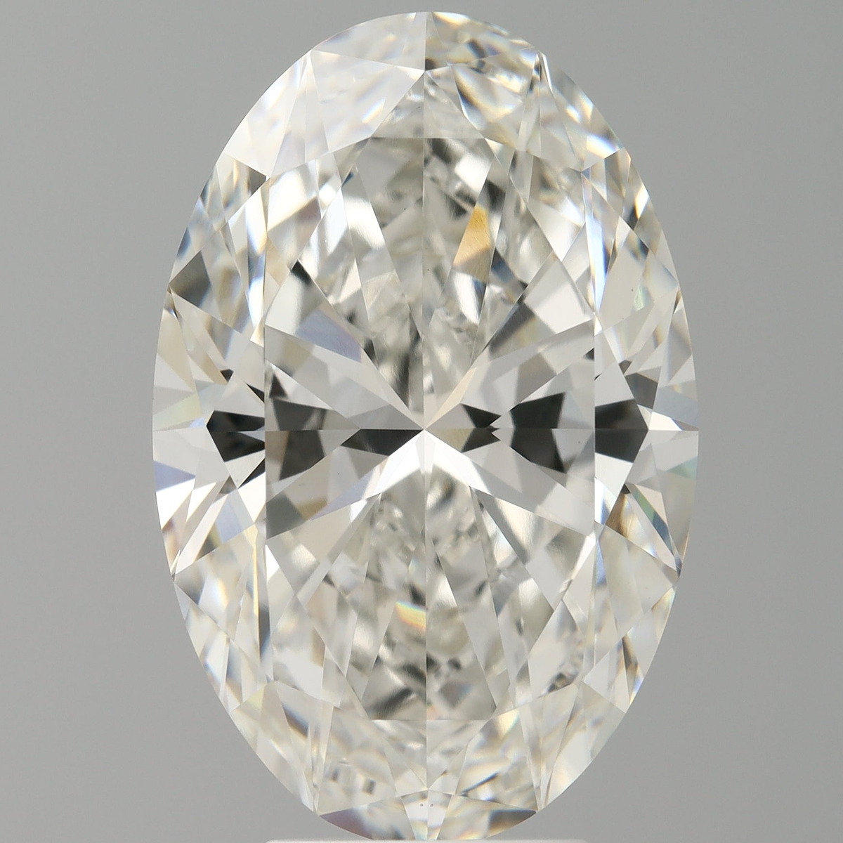 6.06 Carat Oval Shaped, Ideal Cut, G Color, VVS2 Clarity, IGI Certified Lab Grown Diamond
