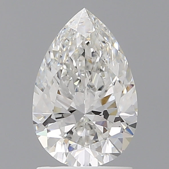 1.59 Carat Pear Shaped, Ideal Cut, F Color, VVS2 Clarity, IGI Certified Lab Grown Diamond