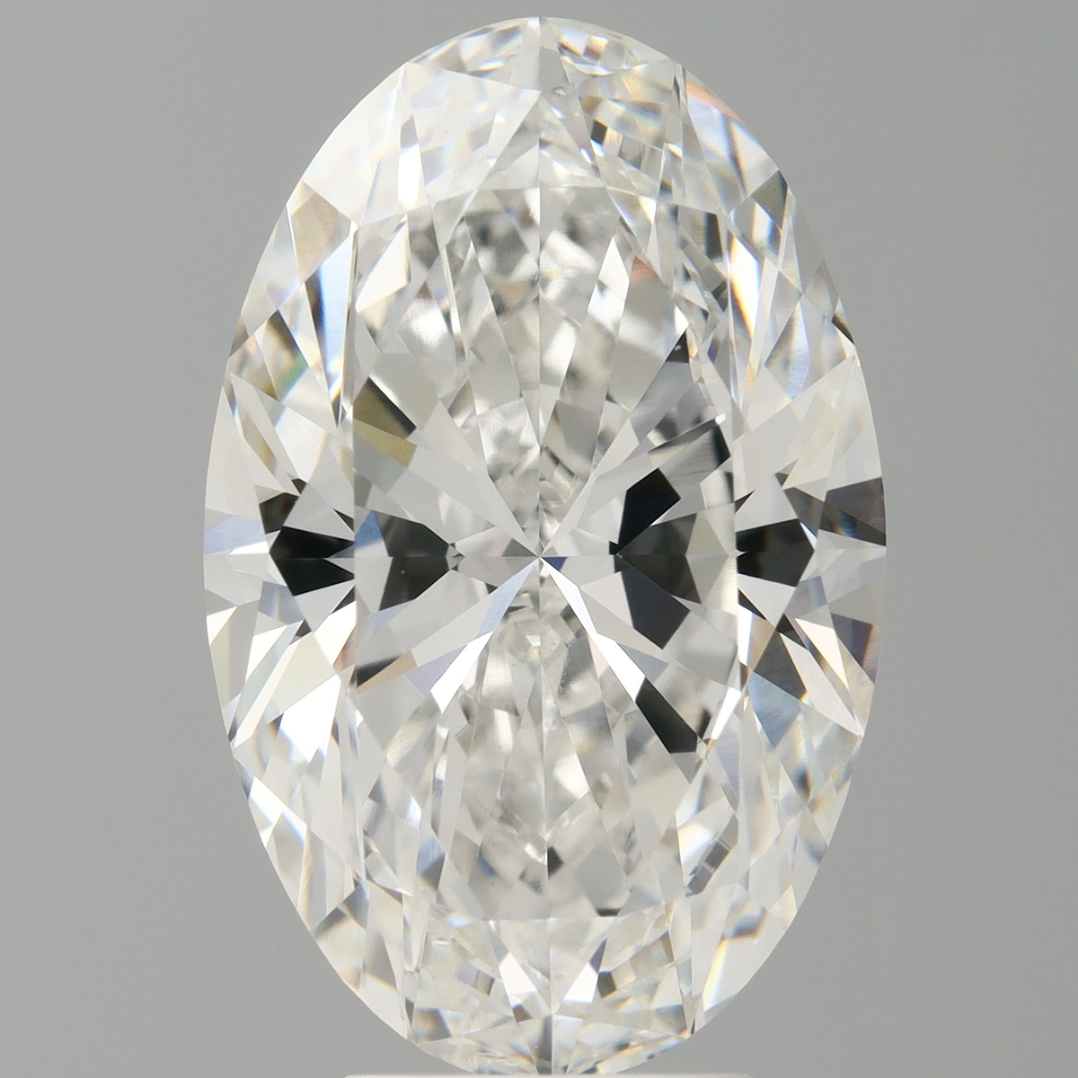 6.00 Carat Oval Shaped, Excellent Cut, E Color, VVS2 Clarity, IGI Certified Lab Grown Diamond