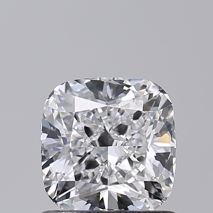 1.01 Carat Cushion Shaped, Ideal Cut, D Color, IF Clarity, IGI Certified Lab Grown Diamond