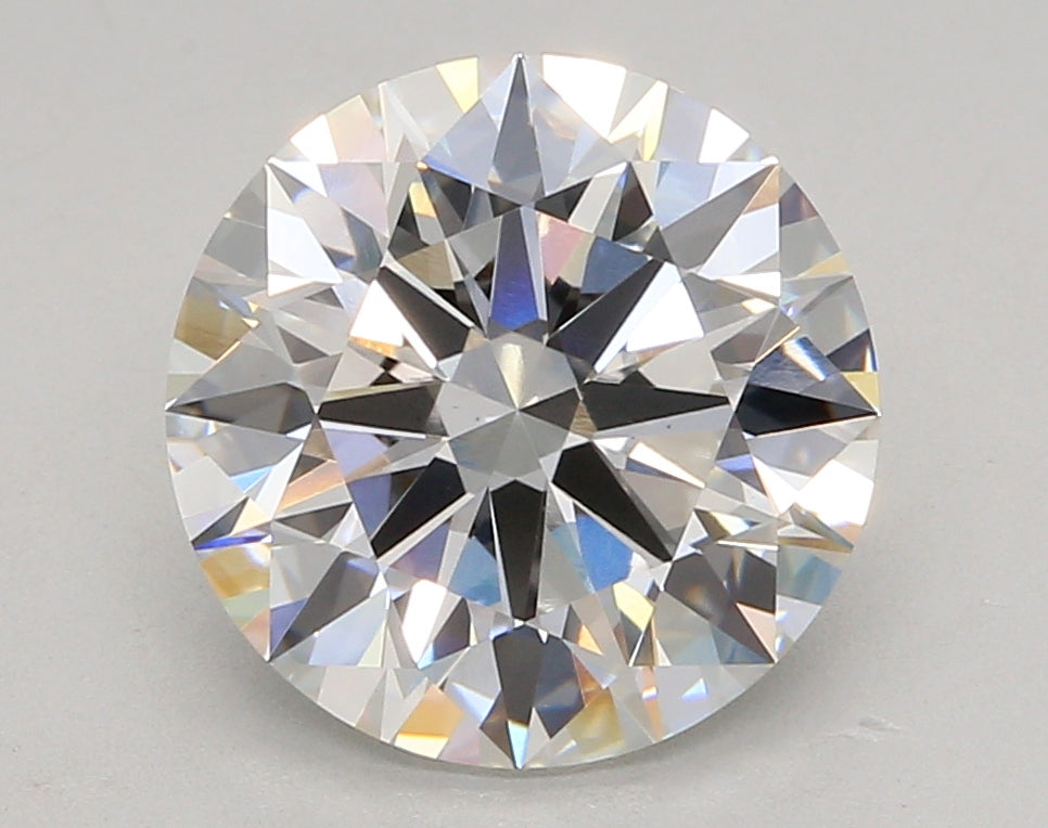 5.00 Carat Round Shaped, Ideal Cut, F Color, VS1 Clarity, IGI Certified Lab Grown Diamond