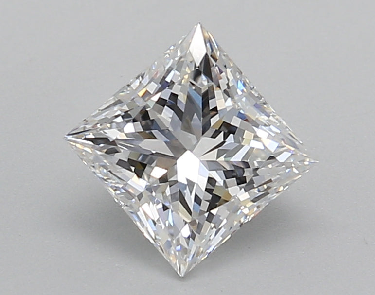 1.20 Carat Princess Shaped, Excellent Cut, D Color, VS1 Clarity, IGI Certified Lab Grown Diamond