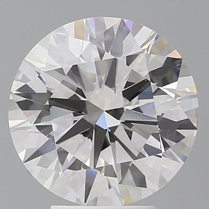 4.58 Carat Round Shaped, Ideal Cut, F Color, VVS2 Clarity, IGI Certified Lab Grown Diamond