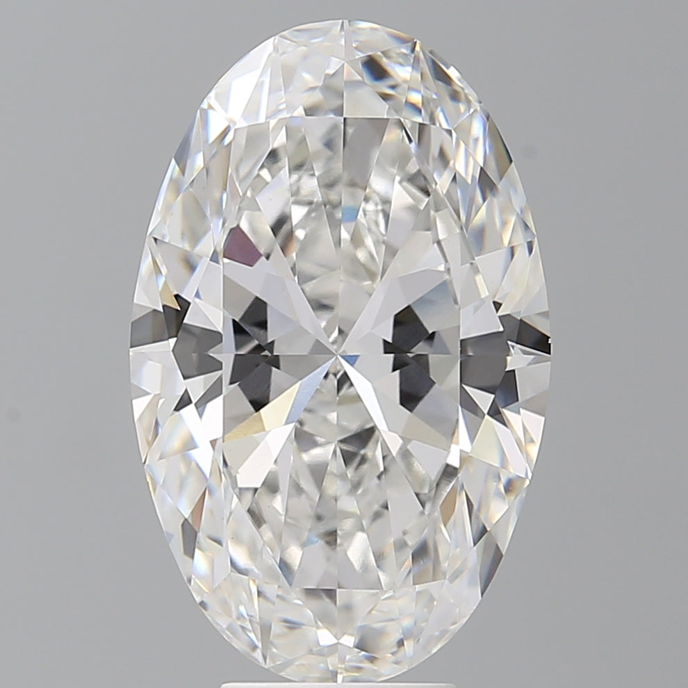 7.10 Carat Oval Shaped, Ideal Cut, E Color, VVS2 Clarity, IGI Certified Lab Grown Diamond