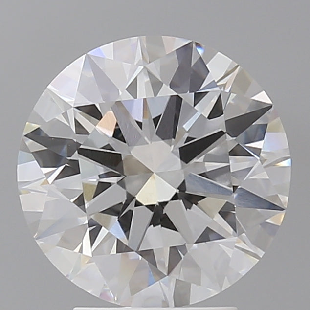 3.60 Carat Round Shaped, Ideal Cut, E Color, VVS2 Clarity, IGI Certified Lab Grown Diamond