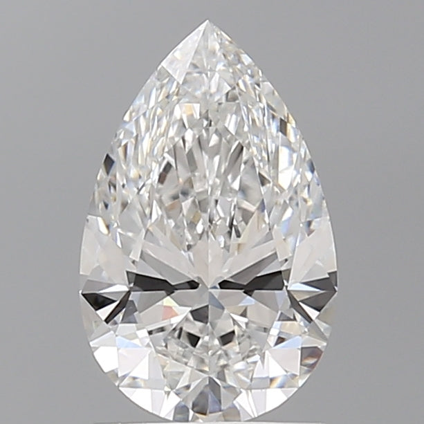 1.60 Carat Pear Shaped, Ideal Cut, E Color, VVS2 Clarity, IGI Certified Lab Grown Diamond