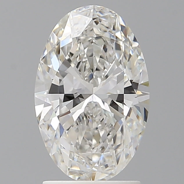 2.06 Carat Oval Shaped, Ideal Cut, F Color, VVS2 Clarity, IGI Certified Lab Grown Diamond