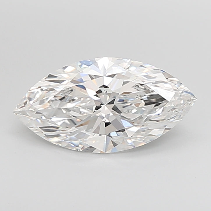3.55 Carat Marquise Shaped, Ideal Cut, E Color, VVS2 Clarity, IGI Certified Lab Grown Diamond
