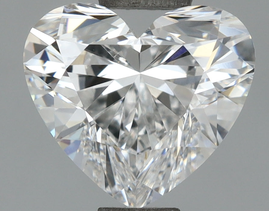 1.52 Carat Heart Shaped, Ideal Cut, E Color, VVS1 Clarity, IGI Certified Lab Grown Diamond