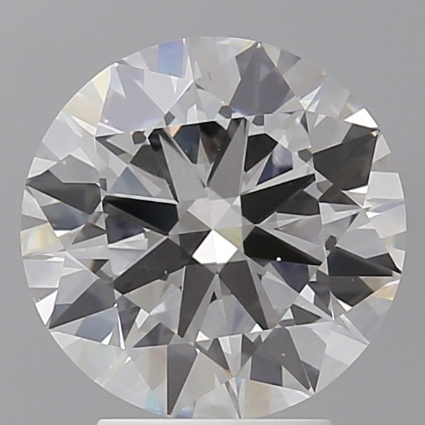 3.51 Carat Round Shaped, Excellent Cut, F Color, VS2 Clarity, IGI Certified Lab Grown Diamond