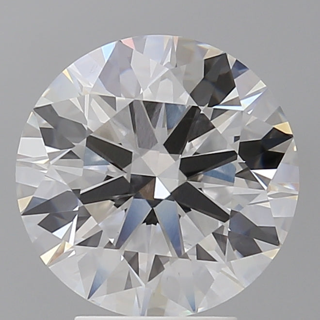 4.09 Carat Round Shaped, Ideal Cut, E Color, VVS2 Clarity, IGI Certified Lab Grown Diamond