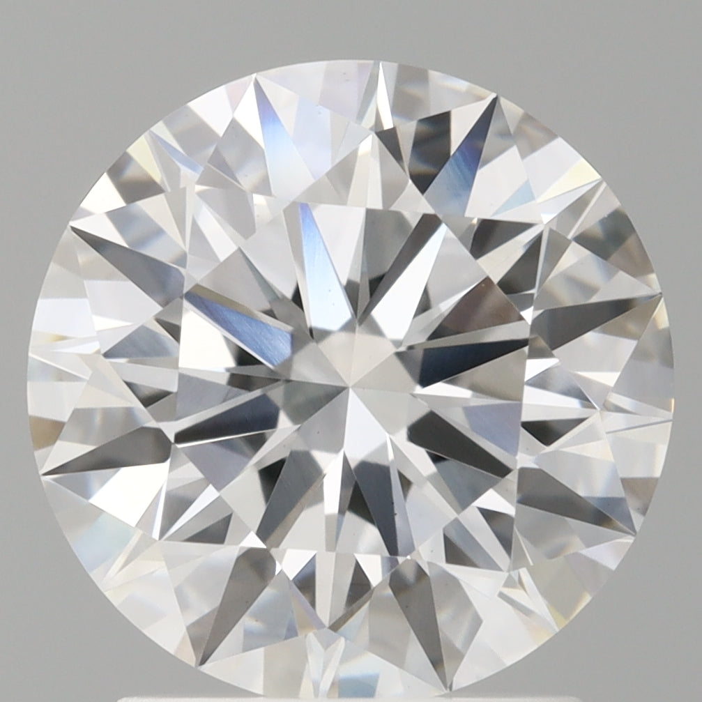 2.09 Carat Round Shaped, Ideal Cut, D Color, VS1 Clarity, IGI Certified Lab Grown Diamond