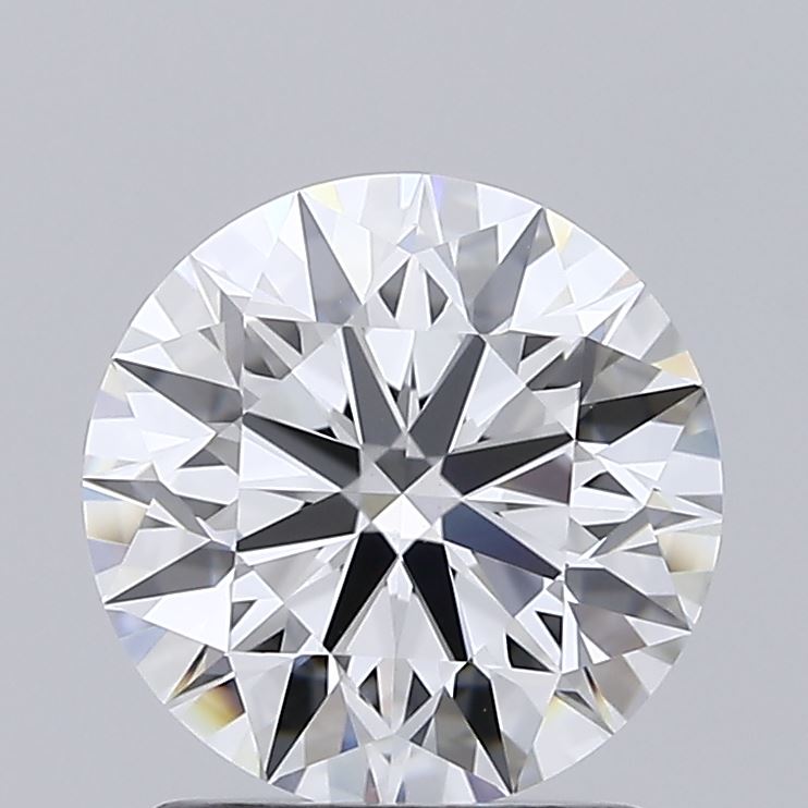 1.54 Carat Round Shaped, Ideal Cut, D Color, VS1 Clarity, IGI Certified Lab Grown Diamond