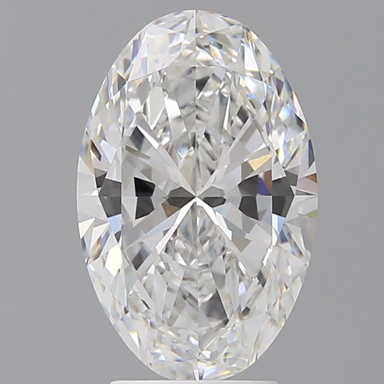 3.58 Carat Oval Shaped, Excellent Cut, E Color, VVS2 Clarity, IGI Certified Lab Grown Diamond