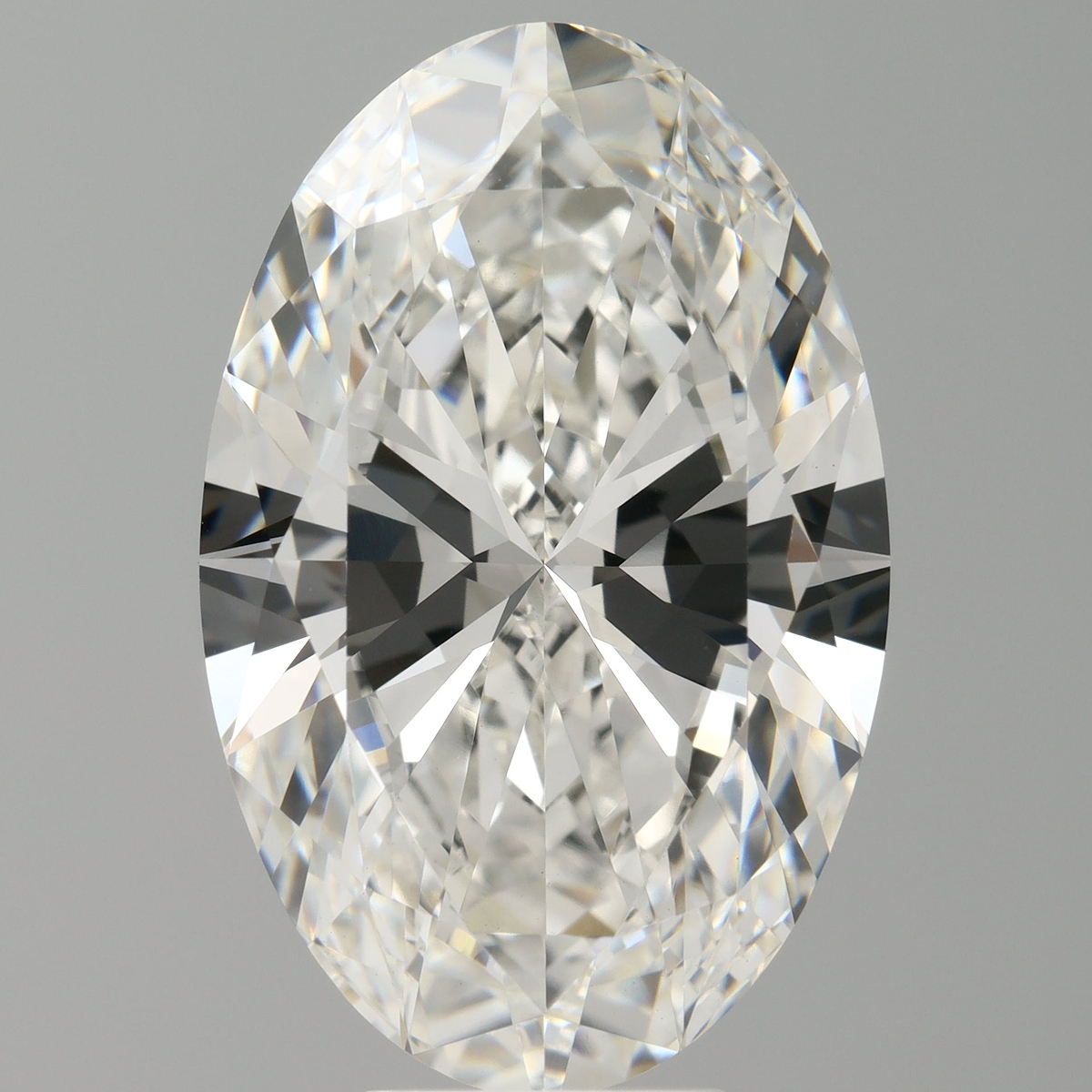 8.00 Carat Oval Shaped, Ideal Cut, F Color, VVS2 Clarity, IGI Certified Lab Grown Diamond
