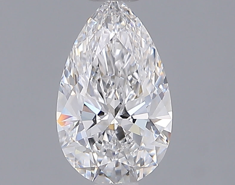 1.06 Carat Pear Shaped, Ideal Cut, D Color, VVS2 Clarity, IGI Certified Lab Grown Diamond