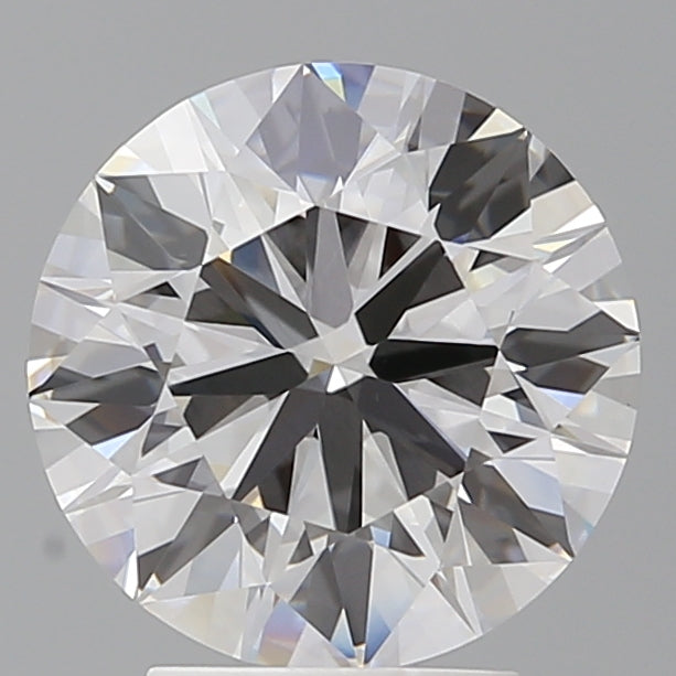 3.52 Carat Round Shaped, Ideal Cut, E Color, VVS2 Clarity, IGI Certified Lab Grown Diamond
