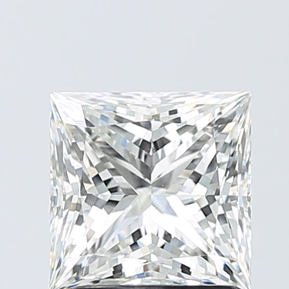 2.11 Carat Princess Shaped, Ideal Cut, F Color, VS1 Clarity, IGI Certified Lab Grown Diamond