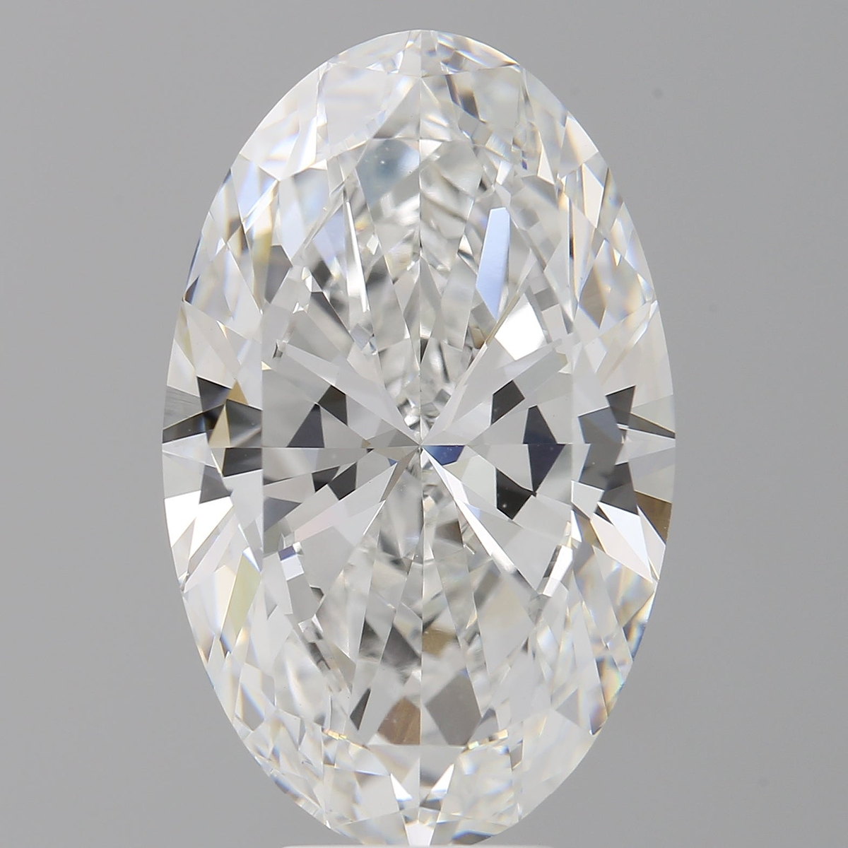 8.00 Carat Oval Shaped, Ideal Cut, E Color, VVS2 Clarity, IGI Certified Lab Grown Diamond