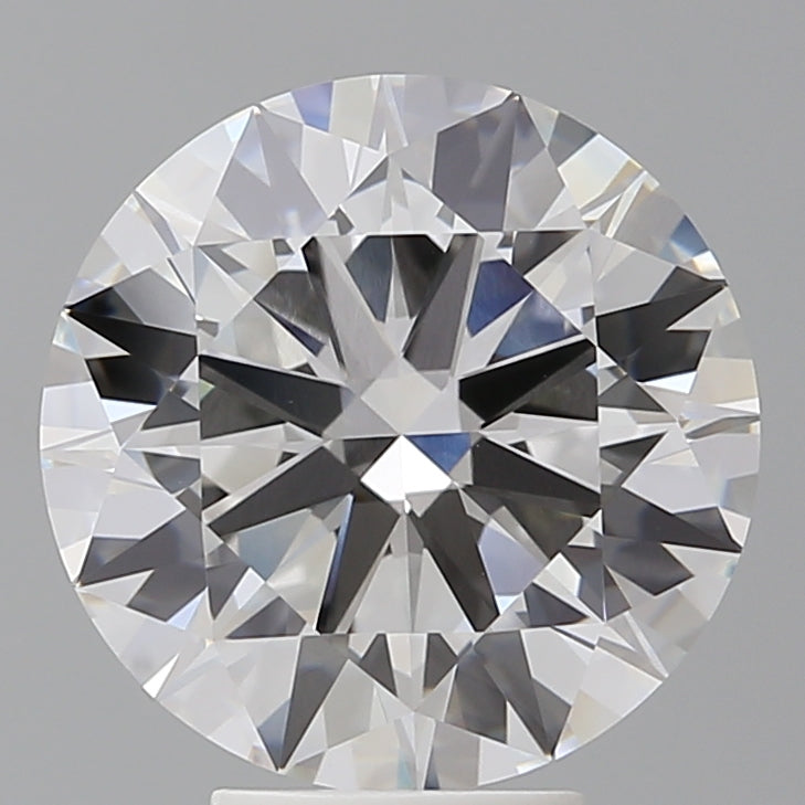 5.51 Carat Round Shaped, Ideal Cut, F Color, VVS2 Clarity, IGI Certified Lab Grown Diamond