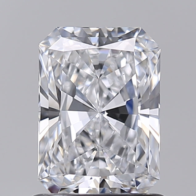 1.02 Carat Radiant Shaped, Excellent Cut, D Color, VS1 Clarity, IGI Certified Lab Grown Diamond