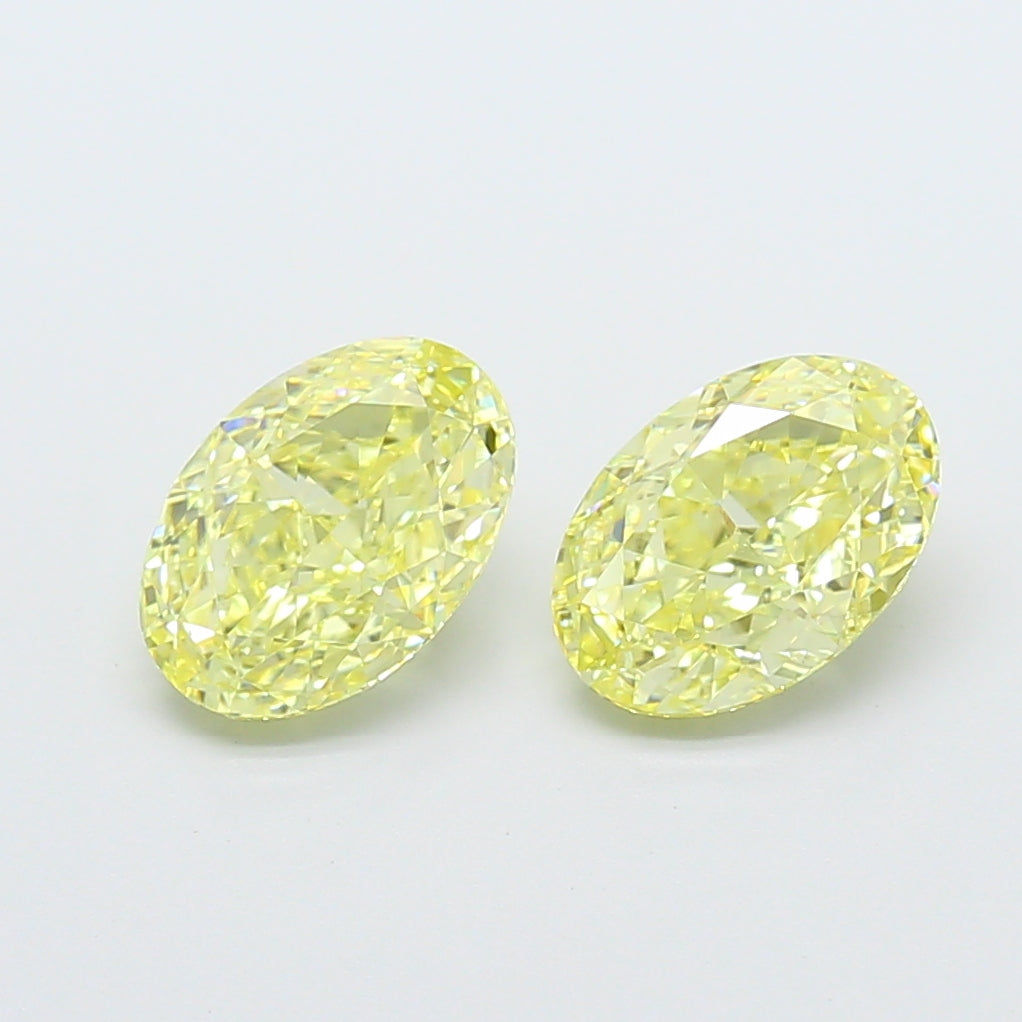 1.51 Carat Oval Shaped, Excellent Cut, VVS2 Clarity, IGI Certified Lab Grown Diamond
