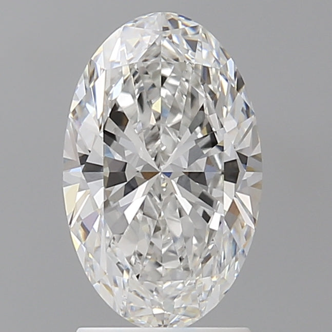 2.03 Carat Oval Shaped, Ideal Cut, E Color, VVS2 Clarity, IGI Certified Lab Grown Diamond