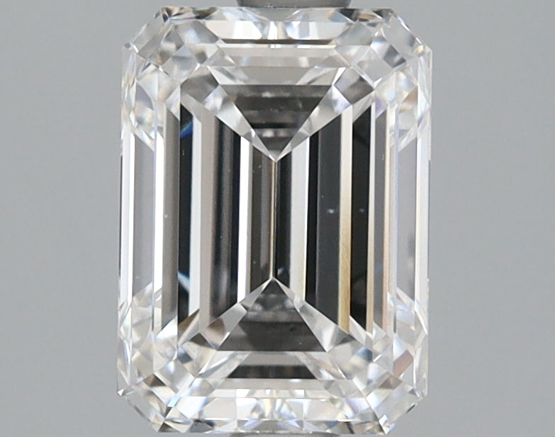 2.02 Carat Emerald Shaped, Ideal Cut, D Color, VS1 Clarity, IGI Certified Lab Grown Diamond