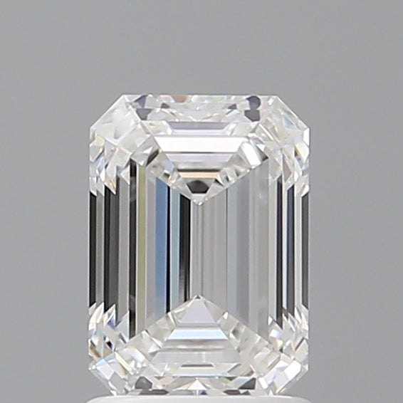 1.54 Carat Emerald Shaped, Ideal Cut, D Color, VVS2 Clarity, IGI Certified Lab Grown Diamond
