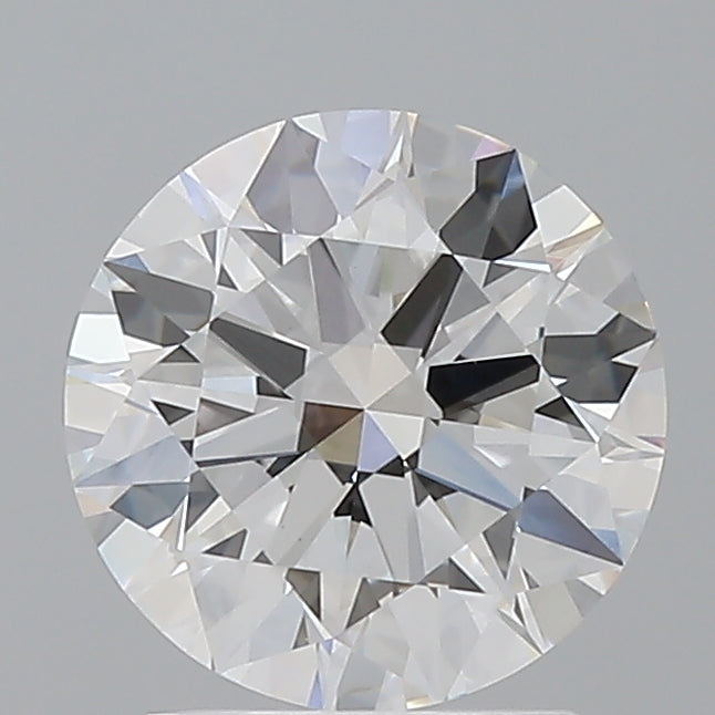 2.10 Carat Round Shaped, Ideal Cut, E Color, VVS2 Clarity, IGI Certified Lab Grown Diamond