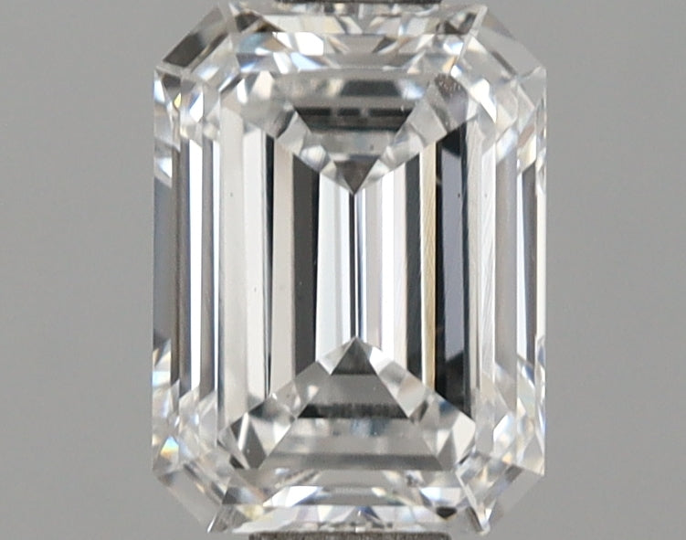 1.00 Carat Emerald Shaped, Ideal Cut, E Color, VS1 Clarity, IGI Certified Lab Grown Diamond