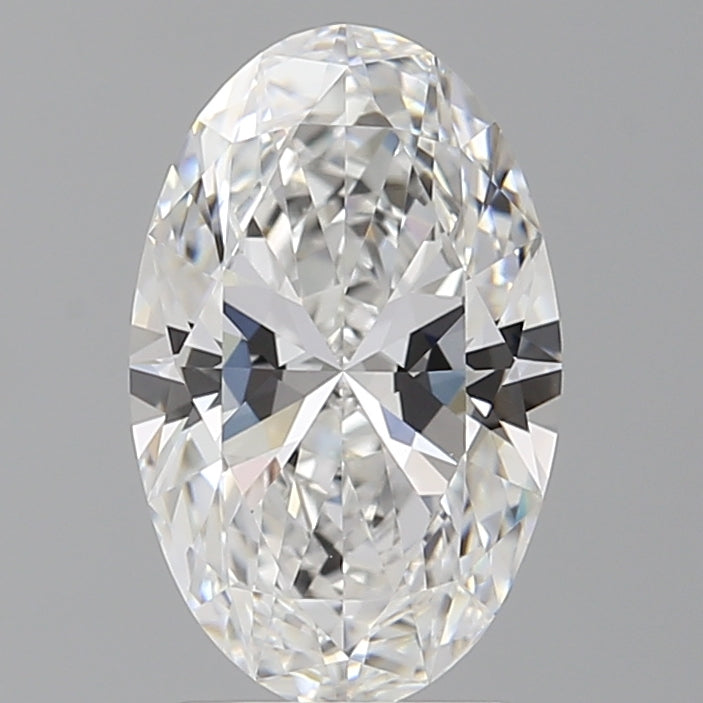 2.56 Carat Oval Shaped, Ideal Cut, E Color, VVS2 Clarity, IGI Certified Lab Grown Diamond