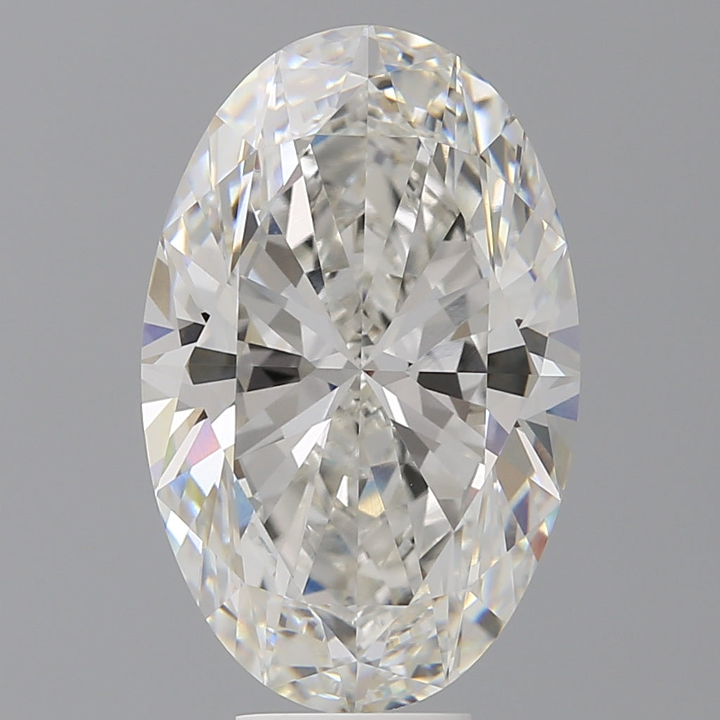 8.56 Carat Oval Shaped, Ideal Cut, F Color, VVS2 Clarity, IGI Certified Lab Grown Diamond