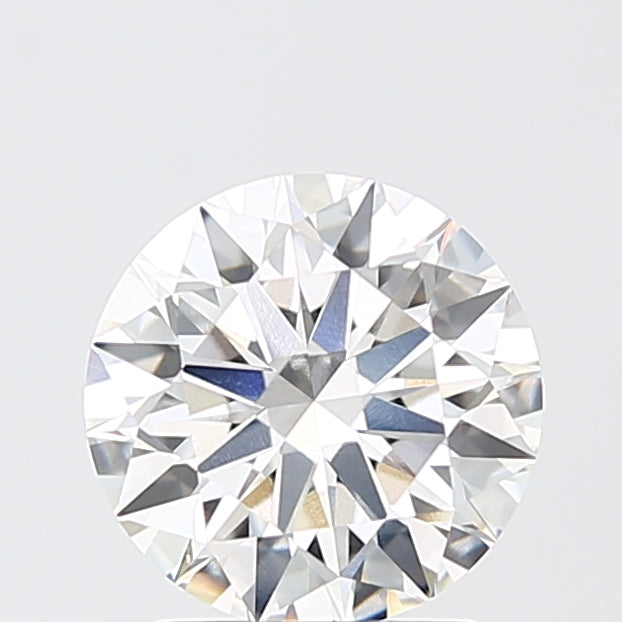 2.04 Carat Round Shaped, Ideal Cut, E Color, VVS2 Clarity, IGI Certified Lab Grown Diamond